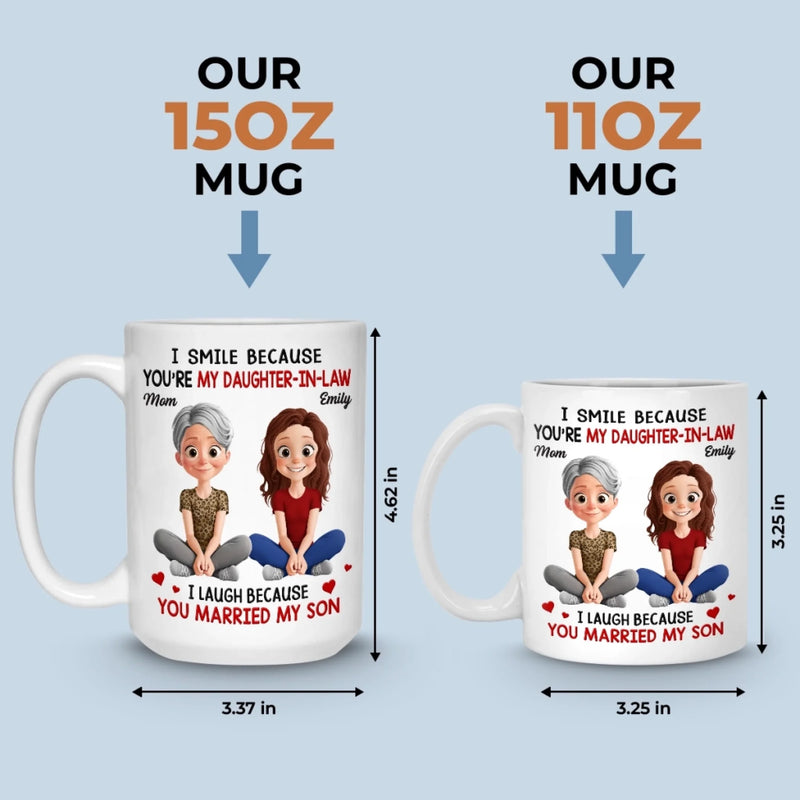 Personalized Mug – Gifts For Daughter-In-Law – More Than Family