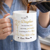 Personalized Mug – Mother's Day Gifts For Daughter, Daughter-In-Law – You Make This Chapter So Beautiful