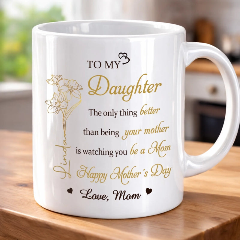 Personalized Mug – Mother's Day Gifts For Daughter, Daughter-In-Law – You Make This Chapter So Beautiful