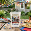 Personalized America 250th Anniversary Party Plastic Cups – Gifts For Family – Built on Strength & Pride