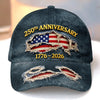 Personalized America 250th Anniversary Baseball Cap – Gift for Men, Women – Built On Liberty