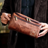 Personalized Leather Toiletry Bag – Custom Travel Wash Bag Gift for Dad, Husband, Brother or Grandpa - Built For Every Path