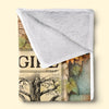 Personalized Blanket for Book Lovers – Custom Reading Gift for Readers and Bookworms - Just A Girl