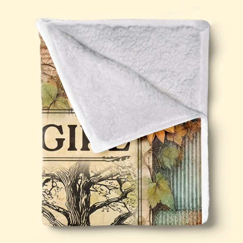 Personalized Blanket for Book Lovers – Custom Reading Gift for Readers and Bookworms - Just A Girl