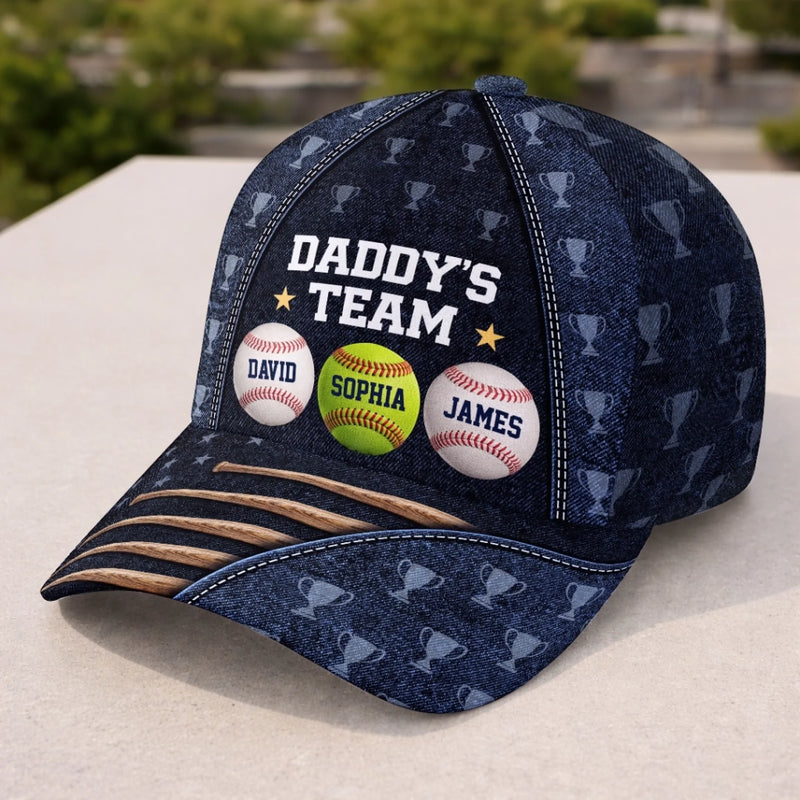Personalized Baseball Cap – Gift For Dad – MVP Of Our Family