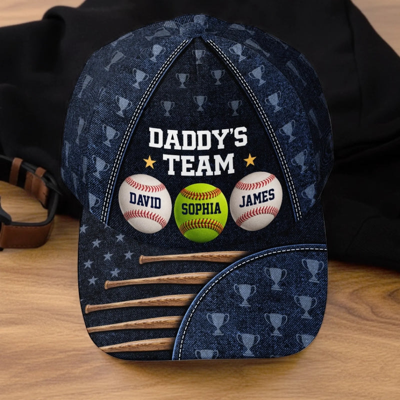 Personalized Baseball Cap – Gift For Dad – MVP Of Our Family