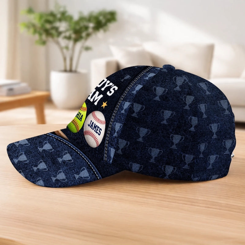 Personalized Baseball Cap – Gift For Dad – MVP Of Our Family
