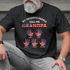 Personalized Unisex T-shirt, Hoodie – Father's Day Gifts For Grandpa, Dad – Legendary Since Day One