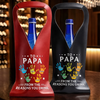 Personalized Leather Wine Bag – Father's Day Gifts For Grandpa, Dad – Savor The Moment