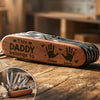 Personalized 15-in-1 Pocket Multi Tool – Father's Day Gifts For Grandpa, Dad – Grandpa The Real MVP