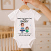 Personalized Baby Onesie – Father's Day Gift For New Dad – New Chapter Starts Here