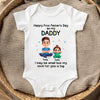 Personalized Baby Onesie – Father's Day Gift For New Dad – New Chapter Starts Here