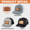 Personalized Leather Patch Hat – Father's Day Gifts For Dad, Grandpa – Legendary Grandpa Vibes