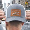 Personalized Leather Patch Hat – Father's Day Gifts For Dad, Grandpa – Dad Mode Always On