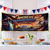 Personalized America 250th Anniversary Polyester Outdoor Banner – Gifts For Family – Freedom And The American Dream