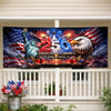 Personalized America 250th Anniversary Polyester Outdoor Banner – Gifts For Family – Strong As One