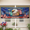 Personalized America 250th Anniversary Polyester Outdoor Banner – Gifts For Family – Together We Shine Bright