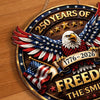 Personalized America 250th Anniversary Wood Sign – Gifts For Family – Proud Of Our Shared Story