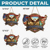 Personalized America 250th Anniversary Wood Sign – Gifts For Family – God Bless America And This Home