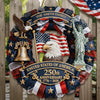 Personalized America 250th Anniversary Wood Sign – Gifts For Family – Family Forever United