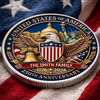 Personalized America 250th Anniversary Commemorative Keepsake Coin – Gifts For Family – Generations Of American Pride