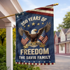 Personalized America 250th Anniversary Flag – Gifts For Family – Family Is Our Home