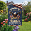 Personalized America 250th Anniversary Flag – Gifts For Family – Family Is Our Home