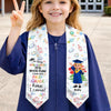 Personalized Kids Graduation Stole – Graduation Gifts For Kids – Dream Big, Achieve More