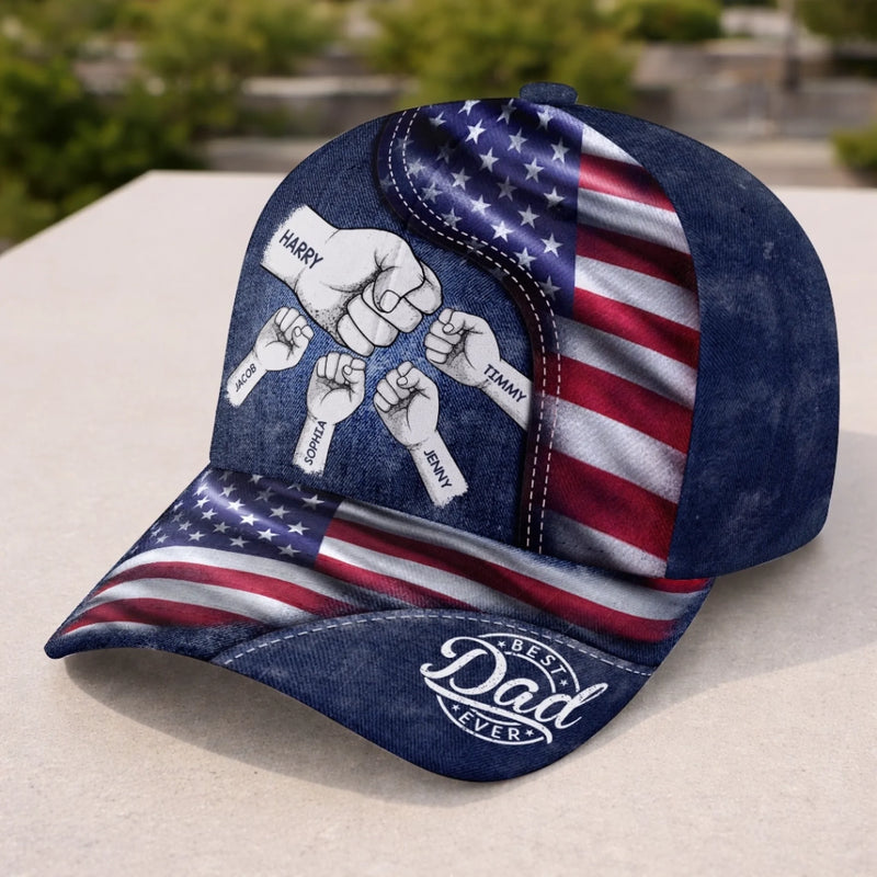 Personalized Baseball Cap – Gifts For Grandpa, Dad – Grandpa Wisdom Lives On