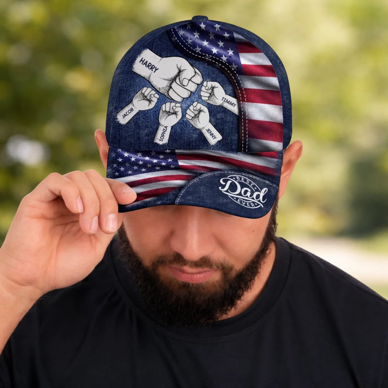 Personalized Baseball Cap – Gifts For Grandpa, Dad – Grandpa Wisdom Lives On
