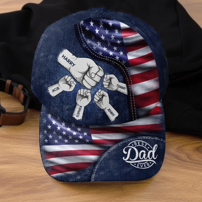Personalized Baseball Cap – Gifts For Grandpa, Dad – Grandpa Wisdom Lives On