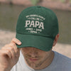 Personalized Washed Baseball Cap – Father’s Day Gift For Grandpa, Dad – With Love