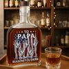Personalized Liquor Decanter – Birthday Gifts For Dad, Grandpa – Forever Thankful For Dad