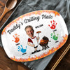 Personalized Platter – Father's Day Gifts For Dad, Grandpa – Dad In His Happy Place