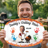 Personalized Platter – Father's Day Gifts For Dad, Grandpa – Dad In His Happy Place