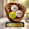Personalized Acrylic Plaque – Gifts For Dad, Mom – I Caught The Best Mom