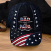 Personalized Classic Cap – Gifts For Grandpa, Dad – Dad Always Our Protector