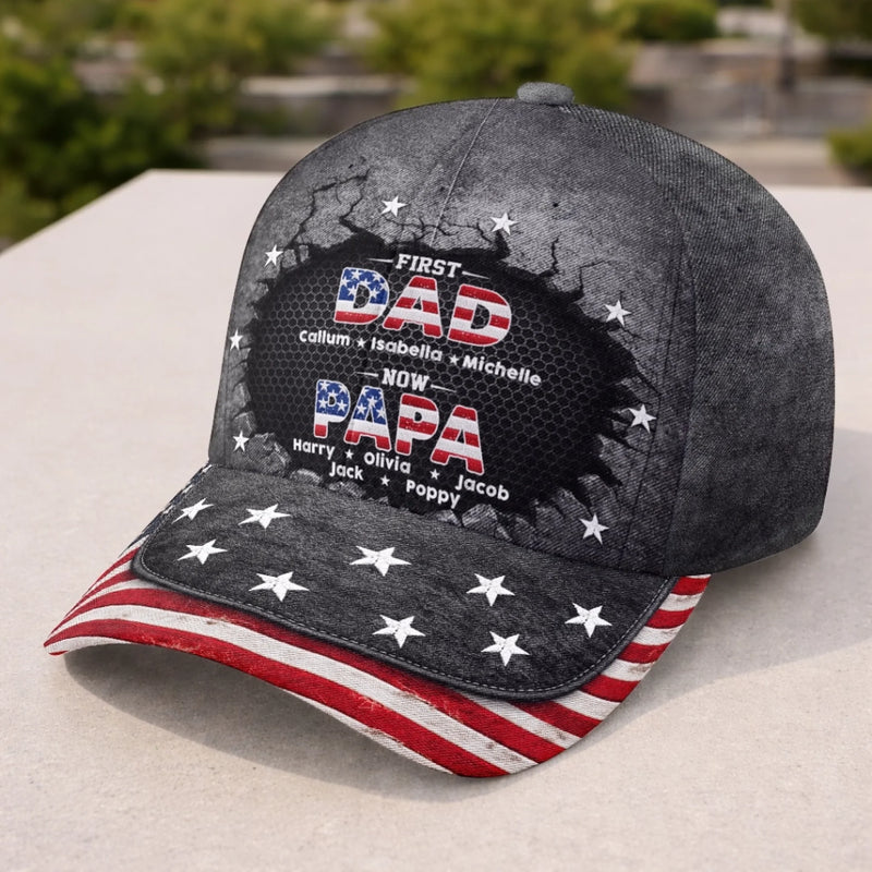 Personalized Classic Cap – Gifts For Grandpa, Dad – Blessed Beyond Measure