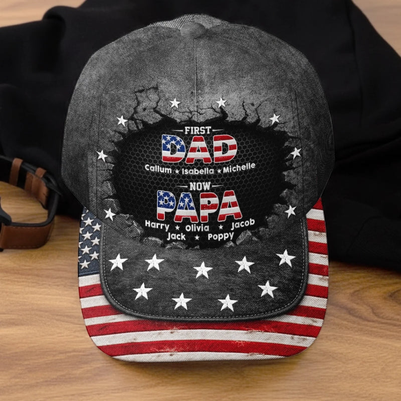 Personalized Classic Cap – Gifts For Grandpa, Dad – Blessed Beyond Measure