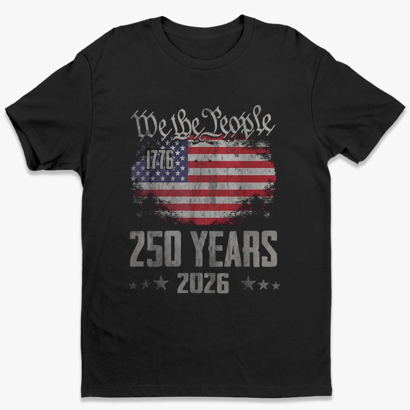 Personalized America 250th Anniversary Unisex T-shirt, Hoodie – Gifts For Men, Women – Liberty Lives On