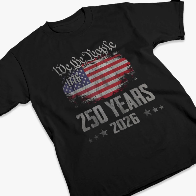 Personalized America 250th Anniversary Unisex T-shirt, Hoodie – Gifts For Men, Women – Liberty Lives On