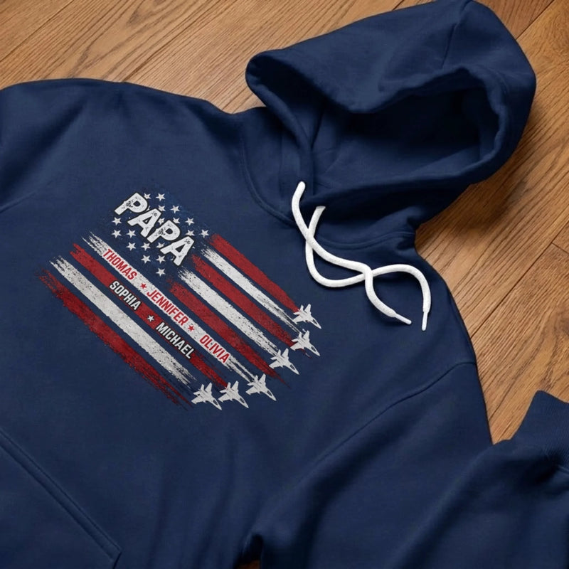 Personalized Unisex T-shirt, Hoodie – Father's Day Gifts For Dad – Daddy Of The Year