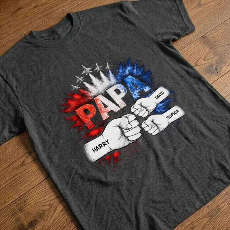 Personalized Unisex T-shirt, Hoodie – Father's Day Gifts For Dad – King Of The Family