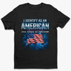 Personalized America 250th Anniversary Unisex T-shirt, Hoodie – Gifts For Men, Women – Built On Courage And Hope