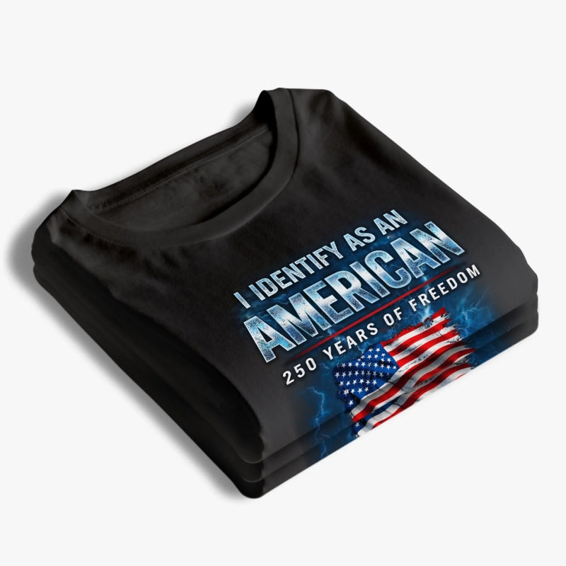 Personalized America 250th Anniversary Unisex T-shirt, Hoodie – Gifts For Men, Women – Built On Courage And Hope