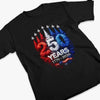 Personalized America 250th Anniversary Unisex T-shirt, Hoodie – Gifts For Men, Women – Land Of Brave Hearts