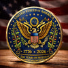 Personalized America 250th Anniversary Commemorative Keepsake Coin – Gifts For Family – Strong Roots Bright Future