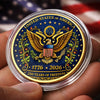Personalized America 250th Anniversary Commemorative Keepsake Coin – Gifts For Family – Strong Roots Bright Future