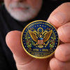 Personalized America 250th Anniversary Commemorative Keepsake Coin – Gifts For Family – Strong Roots Bright Future