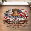 Personalized America 250th Anniversary Shaped Doormat – Gifts For Family – Spirit Of Liberty Lives